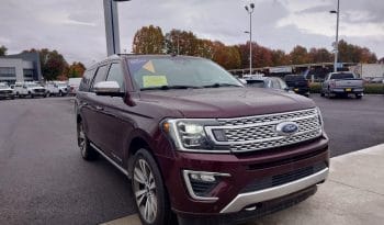 Used 2020 Ford Expedition Max Platinum 4×4 Sport Utility – 1FMJK1MT7LEA62863 full