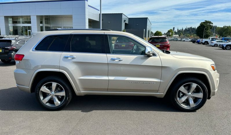 Used 2015 Jeep Grand Cherokee Overland Sport Utility – 1C4RJFCT6FC214253 full