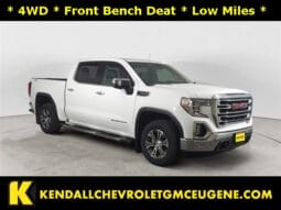 Used 2020 GMC Sierra 1500 SLT 4D Crew Cab – 1GTU9DED4LZ356445 full