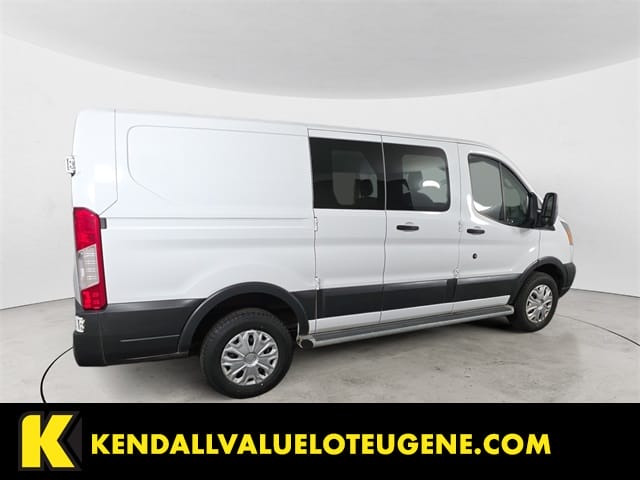 Used 2018 Ford Transit-250 Base 3D Low Roof Cargo Van – 1FTYR1ZM8JKA64460 full