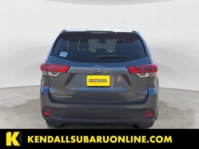 Used 2019 Toyota Highlander LE 4D Sport Utility – 5TDBZRFHXKS954691