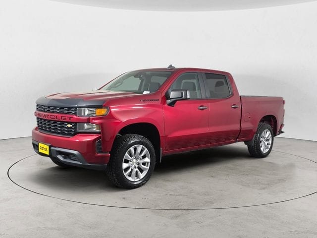 Used 2021 Chevrolet Silverado 1500 Custom 4D Crew Cab – 3GCPYBEK2MG296329