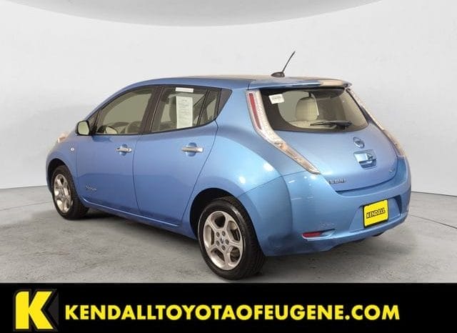 Used 2011 Nissan Leaf SL 4D Hatchback – JN1AZ0CP3BT005295 full