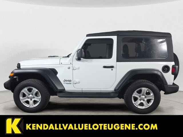 Used 2018 Jeep Wrangler Sport S 2D Sport Utility - 1C4GJXAG3JW267065